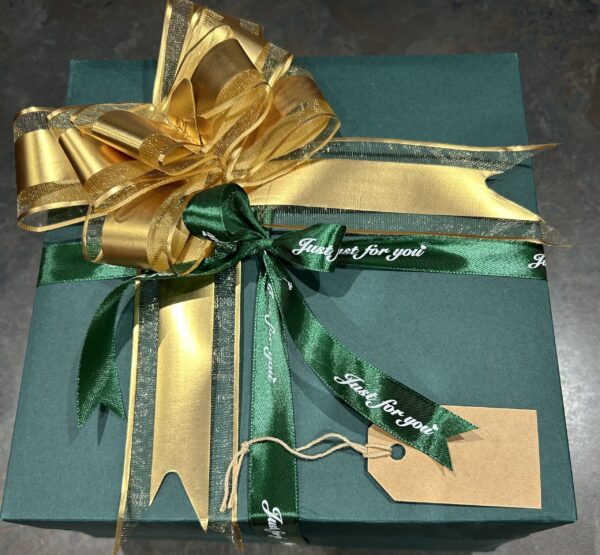 Emerald Green/Gold Explosion Box 5 Layer (Mixed Chocolate & Sweets)