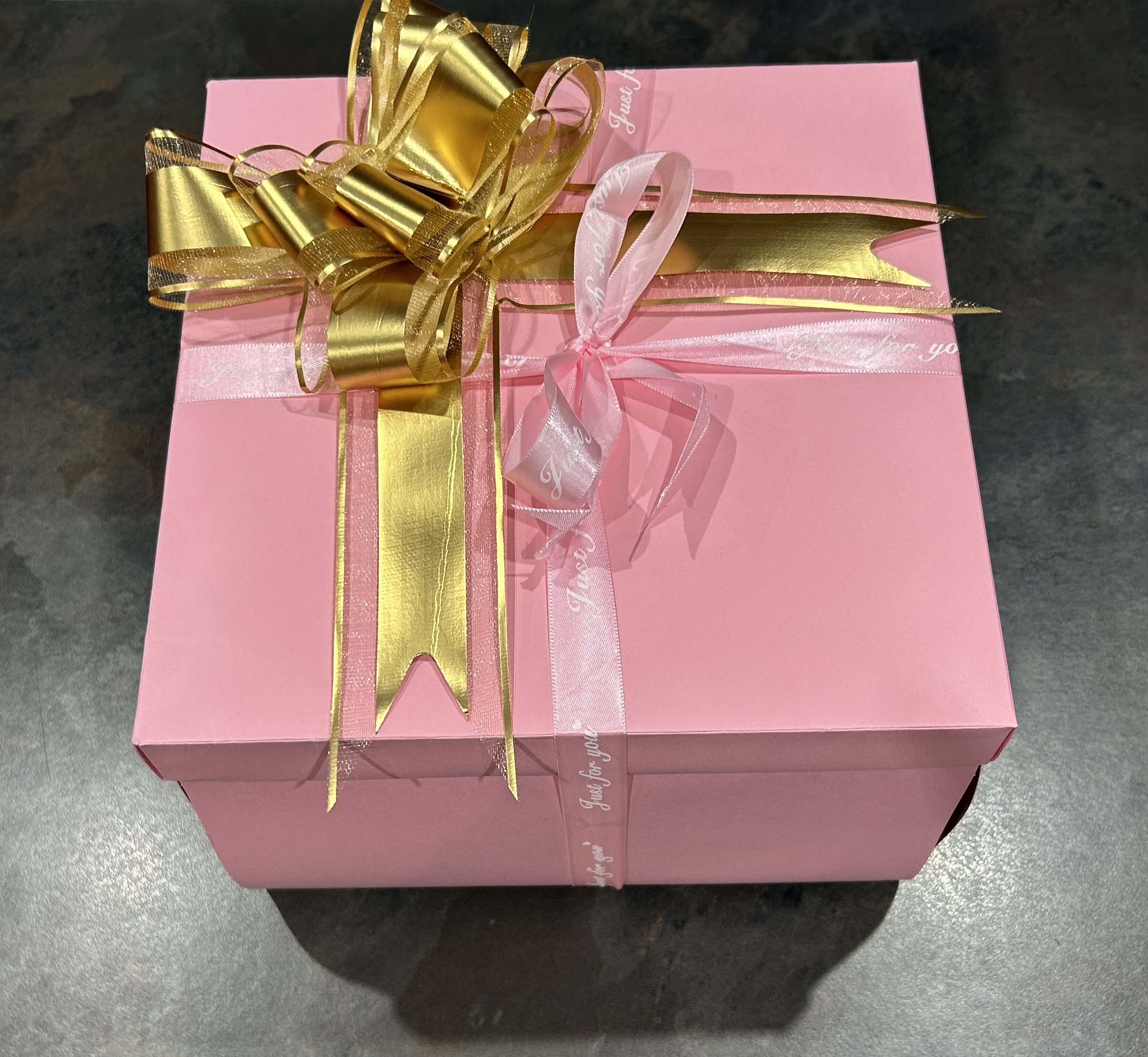 Baby Pink Explosion Box, 5 Layer (All Chocolate)