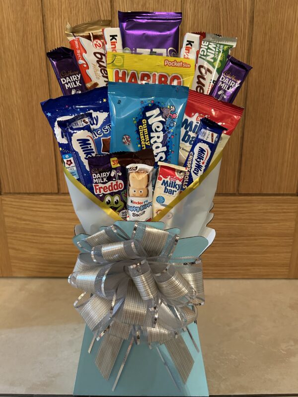 Baby Blue Toddler Treat Bouquet
