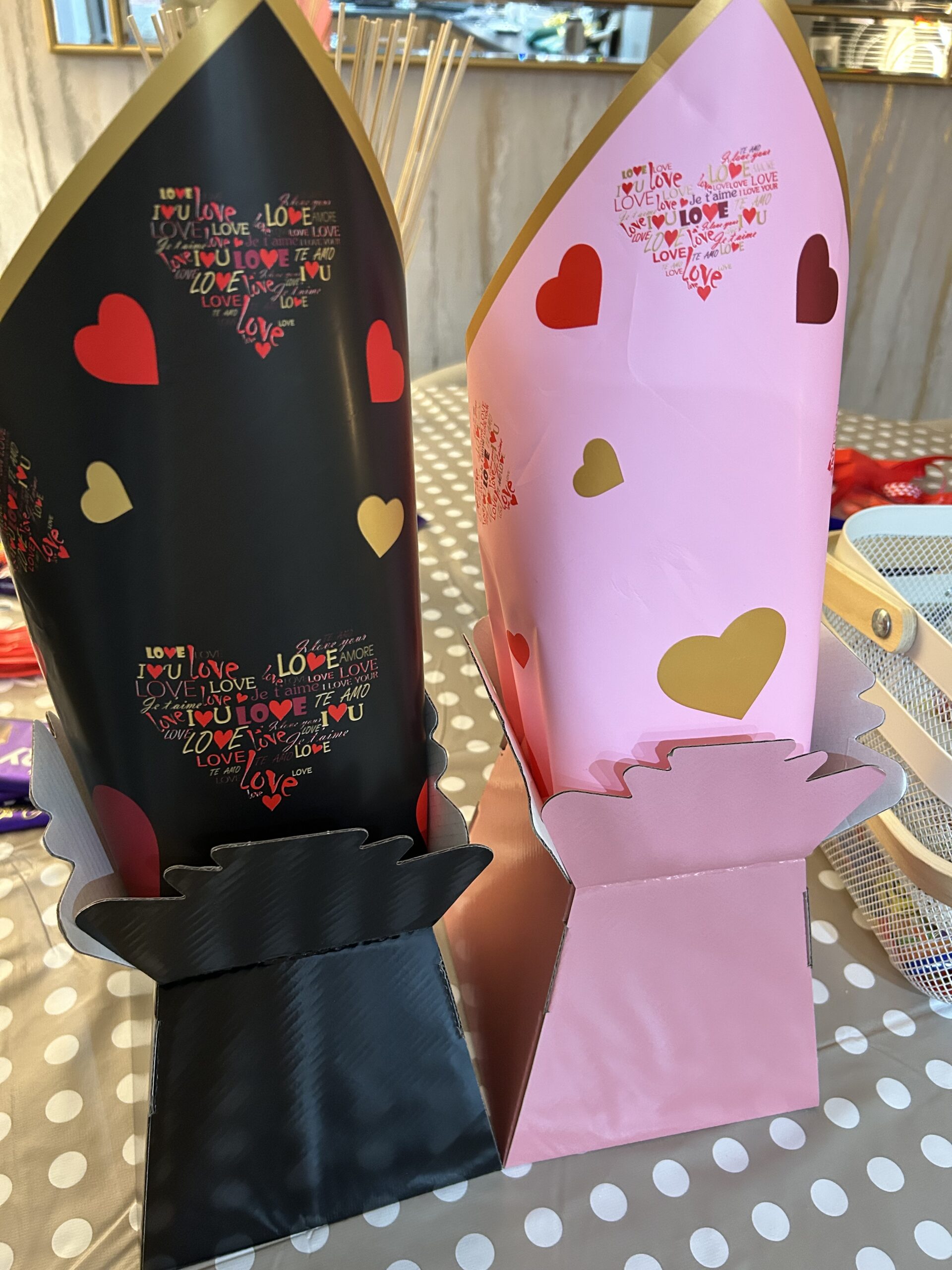 Valentines (I love you) Chocolate Bouquet (For Him) (Copy) - Image 2